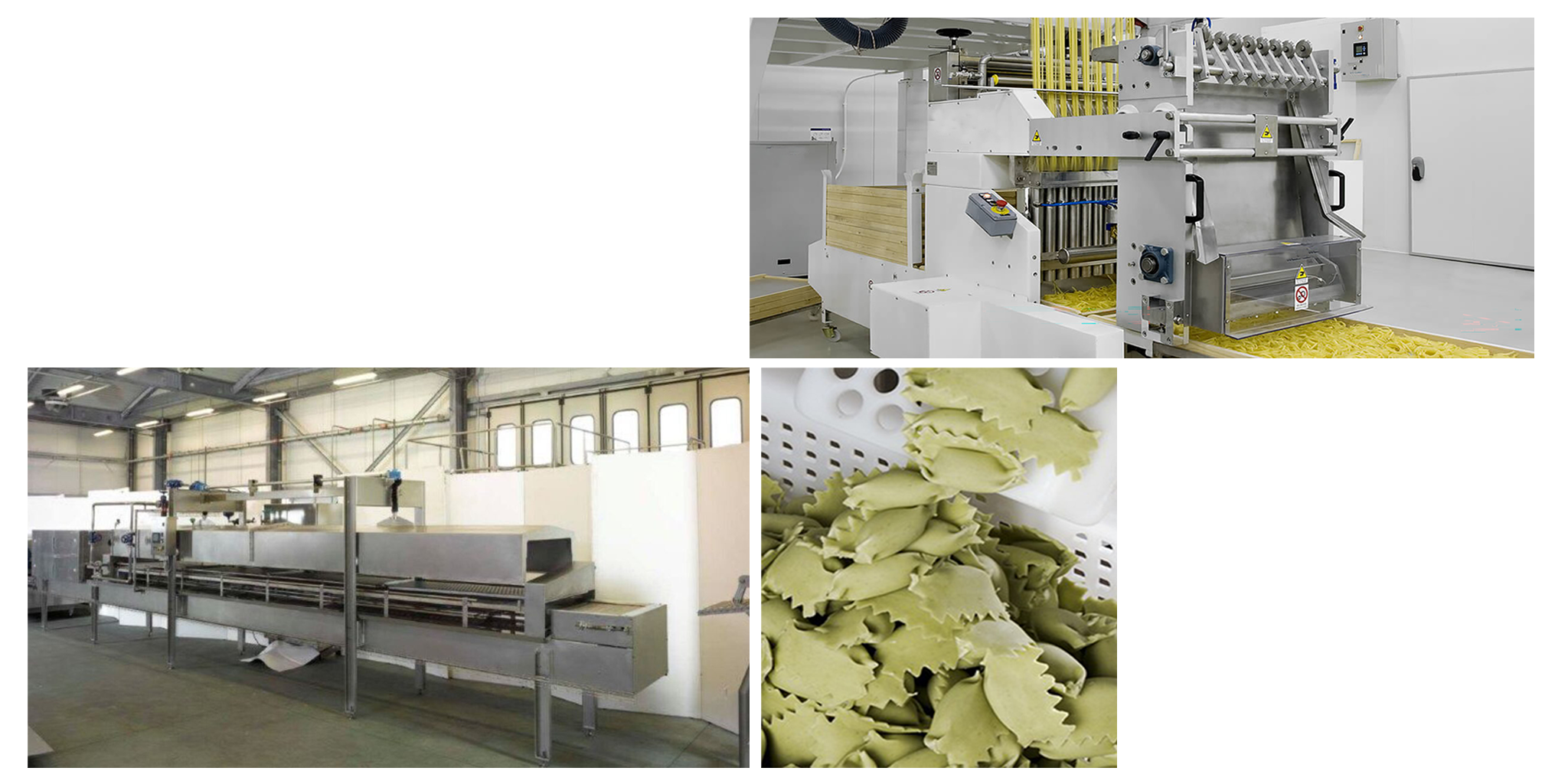 Dry Pasta, Dry Lasagna, and Pre-Cooked Pasta Production Line